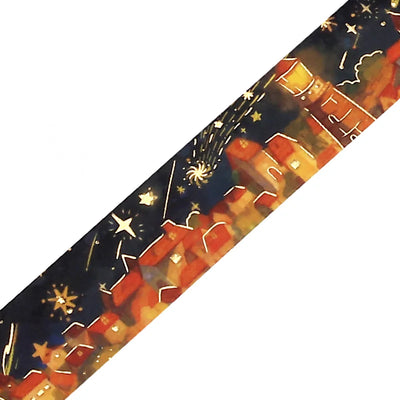 BGM - Washi Tape 20 mm Foil Stamping - Luz Cálida