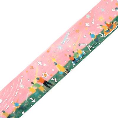 BGM - Washi Tape 20 mm Foil Stamping - Viendo Estrellas