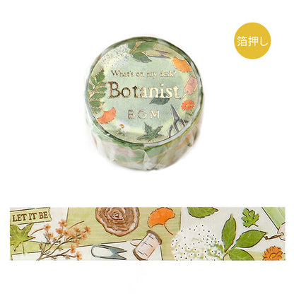 BGM - Washi Tape 20 mm My Desk - Botanist