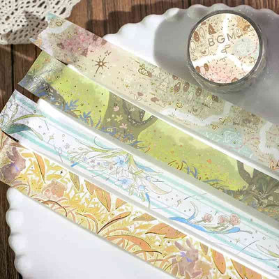 BGM - Washi Tape 20 mm Foil Stamping - Hanagotoba