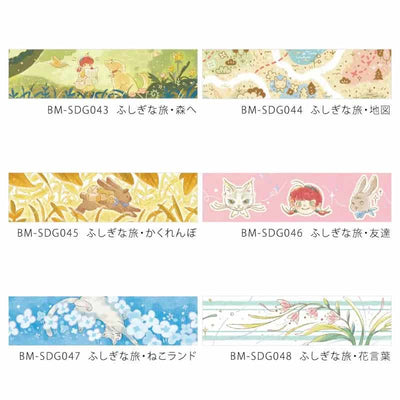 BGM - Washi Tape 20 mm Foil Stamping - Map