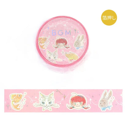 BGM - Washi Tape 20 mm Foil Stamping - Friend