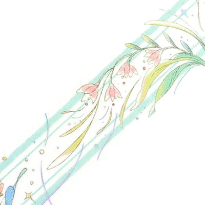 BGM - Washi Tape 20 mm Foil Stamping - Hanagotoba
