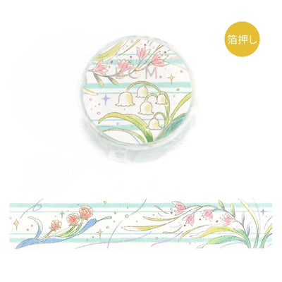 BGM - Washi Tape 20 mm Foil Stamping - Hanagotoba