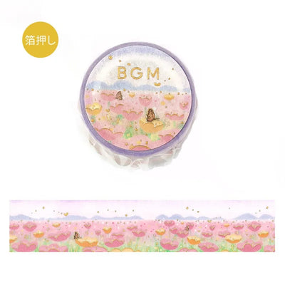 BGM - Washi Tape 20 mm Dreamscape - Flower Garden
