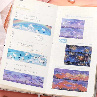 BGM - Washi Tape 20 mm Foil Stamping - Hanabi
