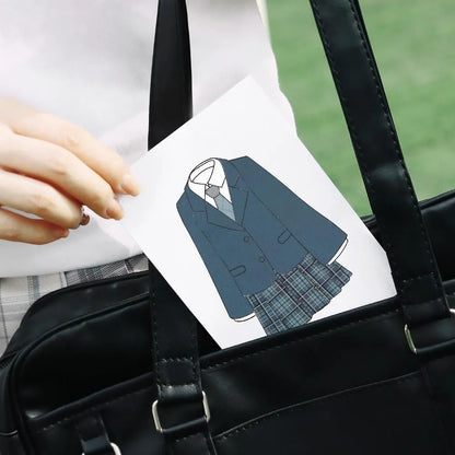 BGM - Set 3 Washi Tape Foil Stamping - Smoke Blue - School Coloring