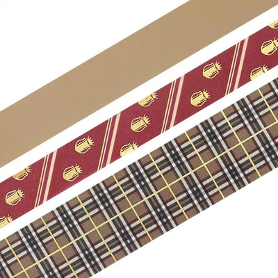 BGM - Set 3 Washi Tape Foil Stamping - Caramel - School Coloring