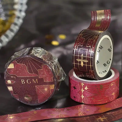 BGM - Washi Tape 15 mm - Puerta de Flores