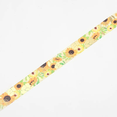 BGM - Washi Tape 20 mm - Melodía Girasoles