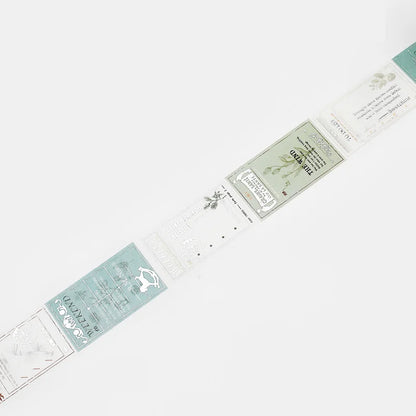 BGM - Washi Tape 30 mm Poema - Botánica