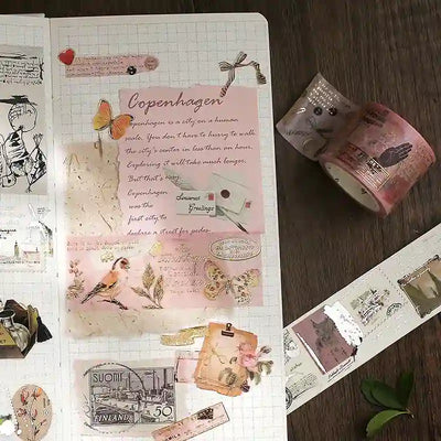 BGM - Washi Tape 30 mm Poema - Cartas