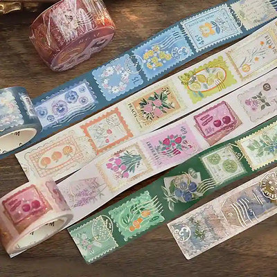 BGM - Washi Tape 20 mm Sellos - Rosa