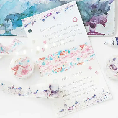 BGM - Washi Tape 20 mm Acuarela - Villa
