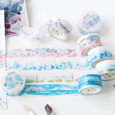BGM - Washi Tape 20 mm Acuarela - Villa