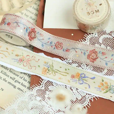 BGM - Washi Tape 20 mm Bordados - Ramos