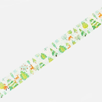 BGM - Washi Tape 30 mm - Bosque Navideño