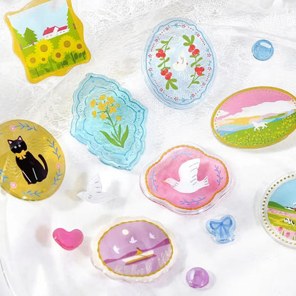 BGM - Pegatinas Candy Seal - Colored Brooch