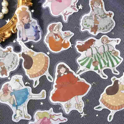 BGM - Pegatinas sueltas 45 ud - Princess - VIRGIN