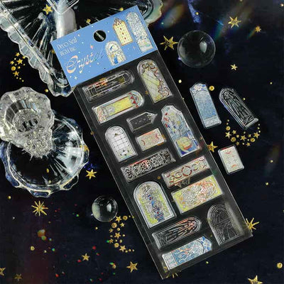 BGM - Pegatinas Crystal Seal - Stained Glass