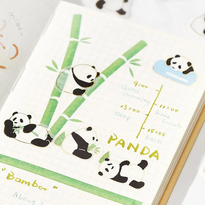 BGM - Pegatinas sueltas 45 ud IPPAI - Pandas