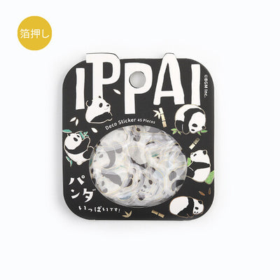 BGM - Pegatinas sueltas 45 ud IPPAI - Pandas