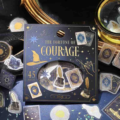 BGM - Pegatinas sueltas 45 ud - Courage - The Fortune of