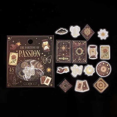 BGM - Pegatinas sueltas 45 ud - Passion - The Fortune of