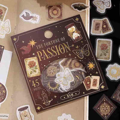 BGM - Pegatinas sueltas 45 ud - Passion - The Fortune of