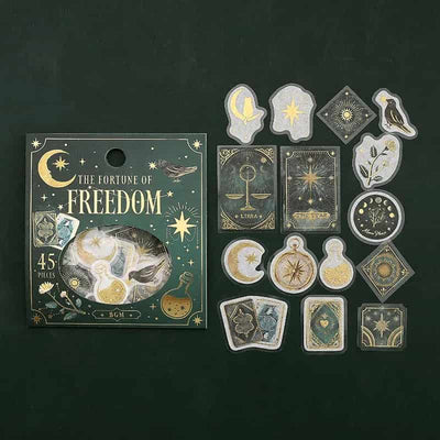 BGM - Pegatinas sueltas 45 ud - Freedom - The Fortune of