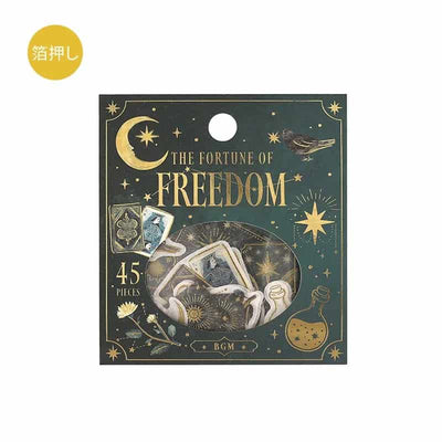 BGM - Pegatinas sueltas 45 ud - Freedom - The Fortune of