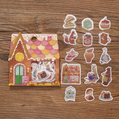 BGM - Pegatinas sueltas 45 ud - Sweet Cafe - Fantasy Shopping Arcade