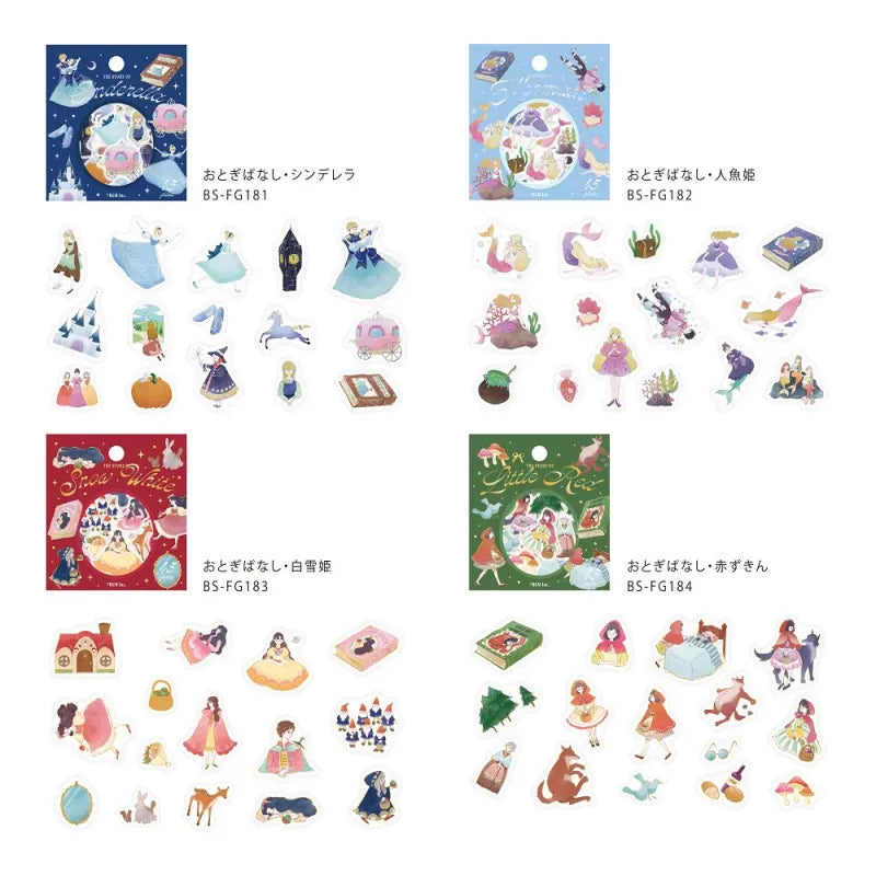 BGM - Pegatinas sueltas 45 ud - Snow White - Fairy Tale