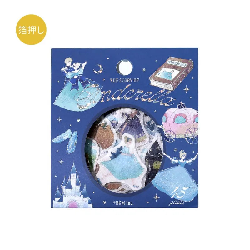 BGM - Pegatinas sueltas 45 ud - Cinderella - Fairy Tale