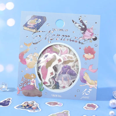 BGM - Pegatinas sueltas 45 ud - The Little Mermaid - Fairy Tale