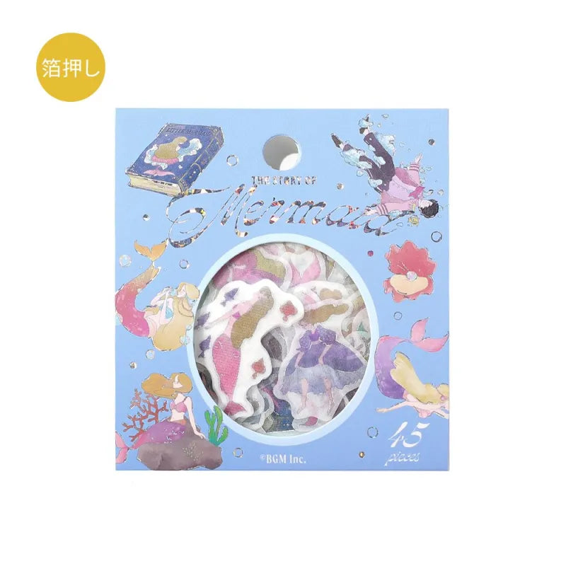 BGM - Pegatinas sueltas 45 ud - The Little Mermaid - Fairy Tale