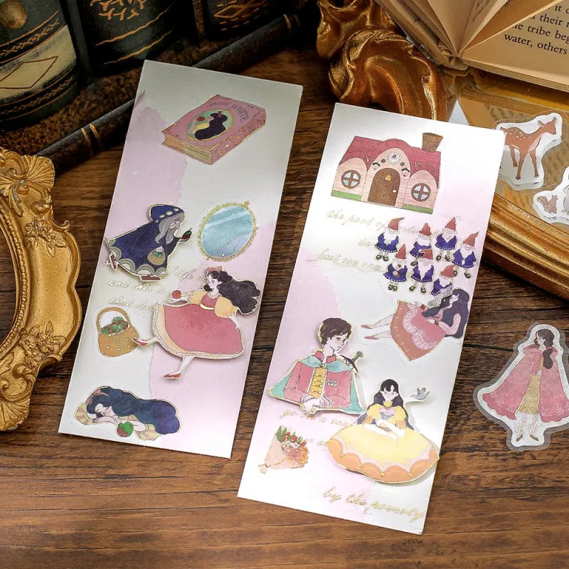 BGM - Pegatinas sueltas 45 ud - Snow White - Fairy Tale