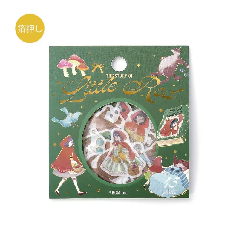 BGM - Pegatinas sueltas 45 ud - Red Riding Hood - Fairy Tale