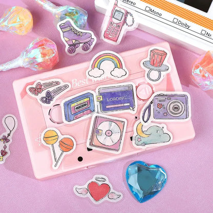 BGM - Pegatinas sueltas 45 ud IPPAI - New Retro