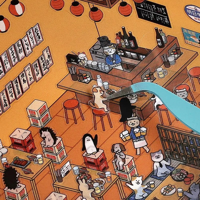 BGM - Pegatinas Diorama 2.5D - Izakaya