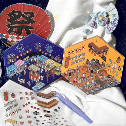 BGM - Pegatinas Diorama 2.5D - Izakaya