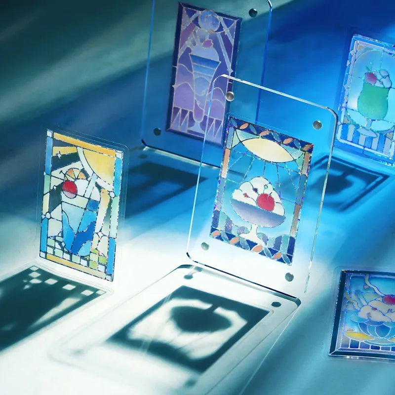 BGM - Pegatinas sueltas 45 ud - Cafe a la mode Vitral - Blue