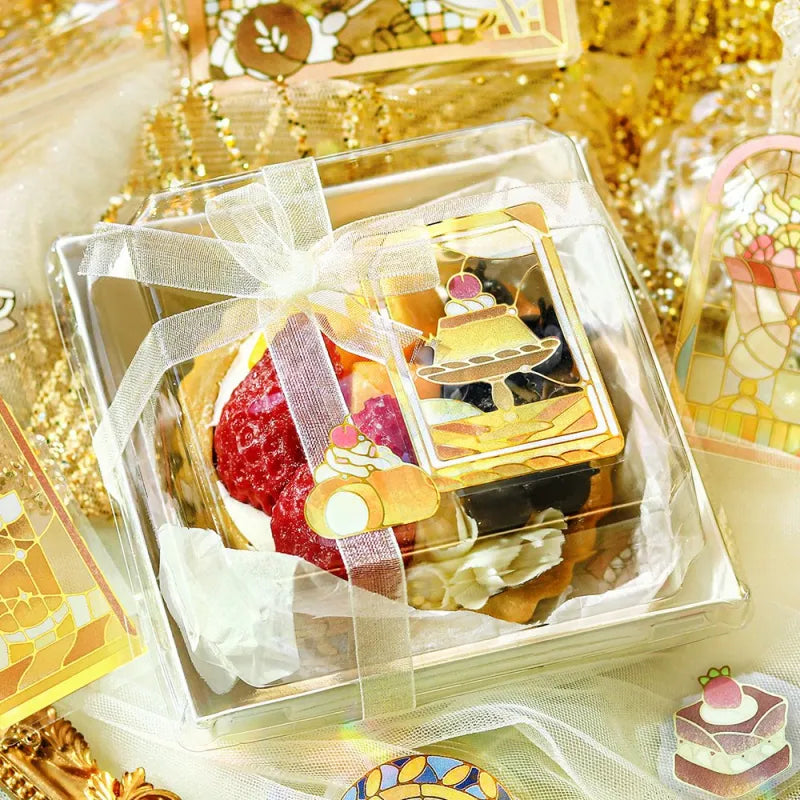 BGM - Pegatinas sueltas 45 ud - Cafe a la mode Vitral - Yellow
