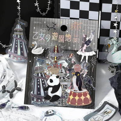 BGM - Pegatinas sueltas 30 ud AMUSEMENT PARK - Kage