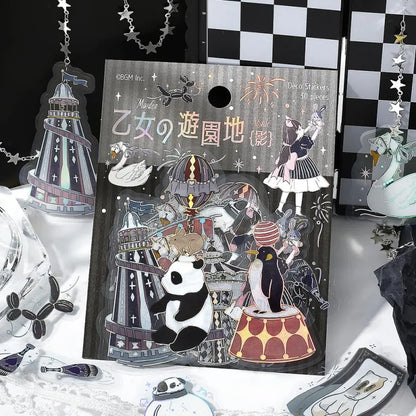BGM - Pegatinas sueltas 30 ud AMUSEMENT PARK - Kage