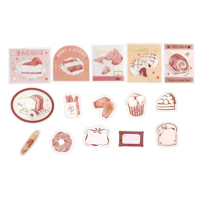 BGM - Pegatinas sueltas 45 ud Holiday Shop - Bakery