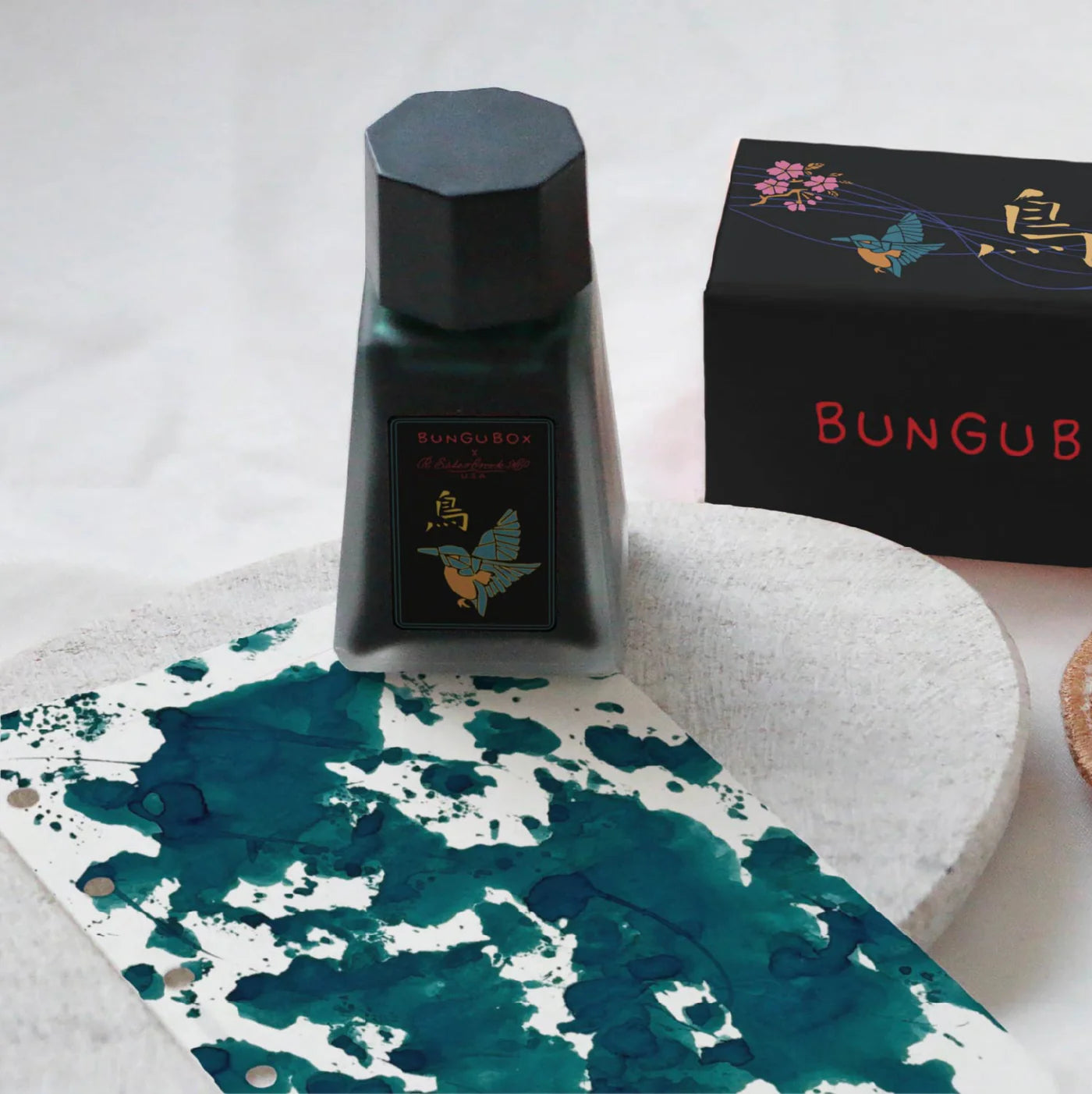 EsterBrook x BUNGUBOX - Tintero 30 ml - Teal Kingfisher Edition