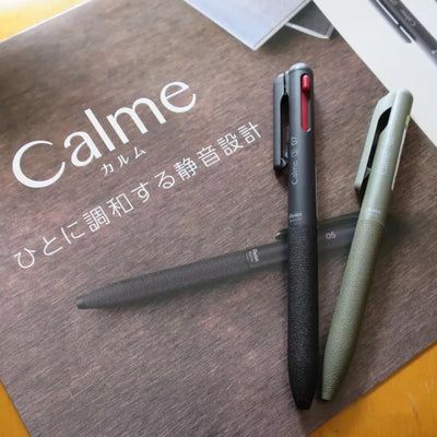 Pentel - Bolígrafo Multifunción Calme 3 - 0.7 - Negro
