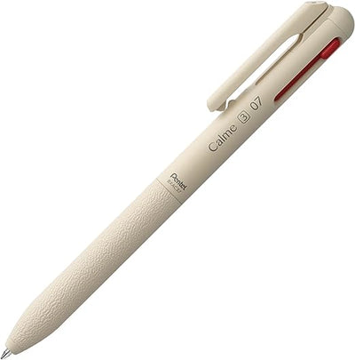 Pentel - Bolígrafo Multifunción Calme 3 - 0.7 - Beige