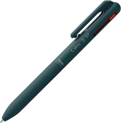 Pentel - Bolígrafo Multifunción Calme 3 - 0.7 - Turquesa